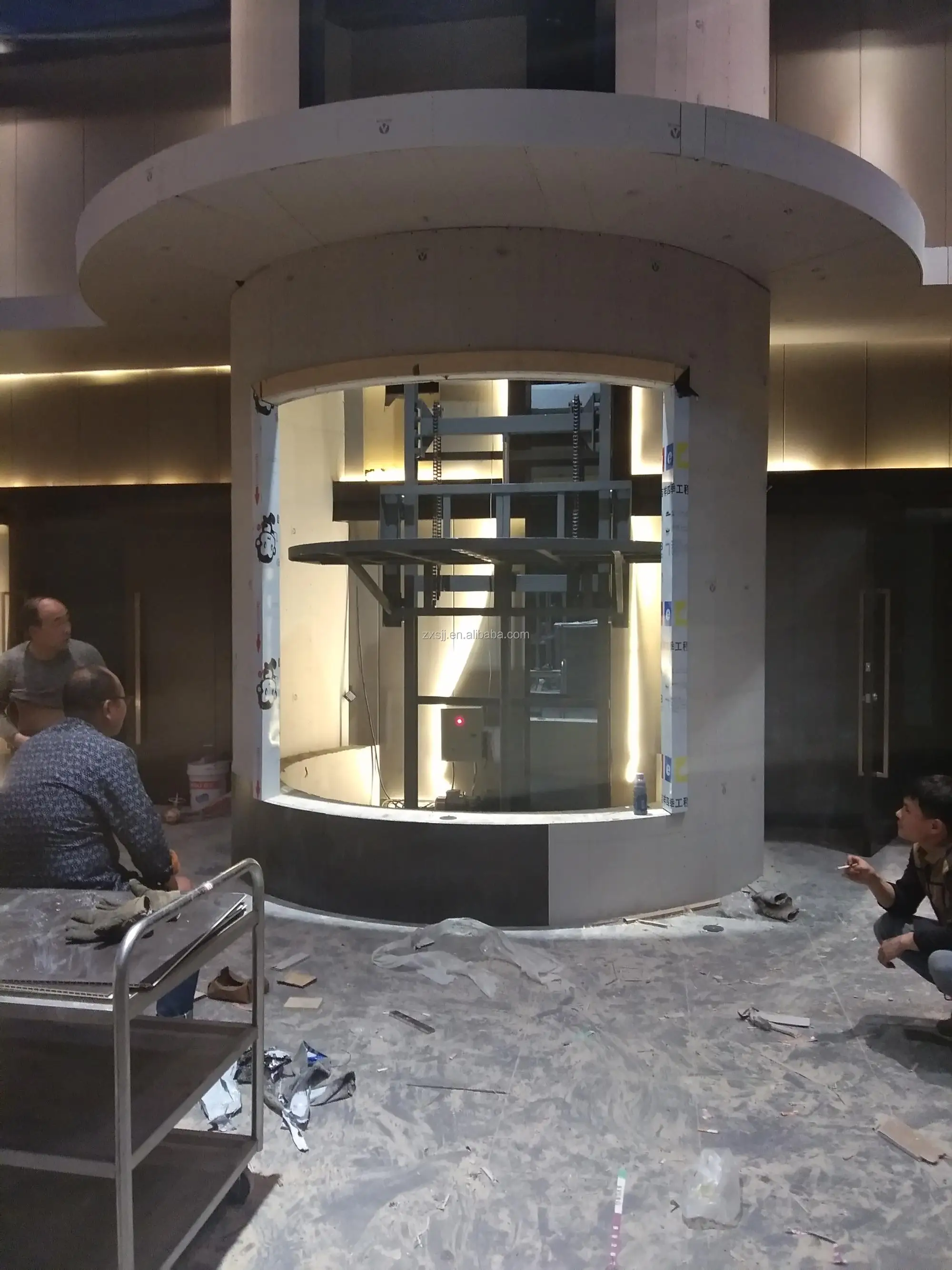 Hydraulic Revolving Stage Light Lift Platform