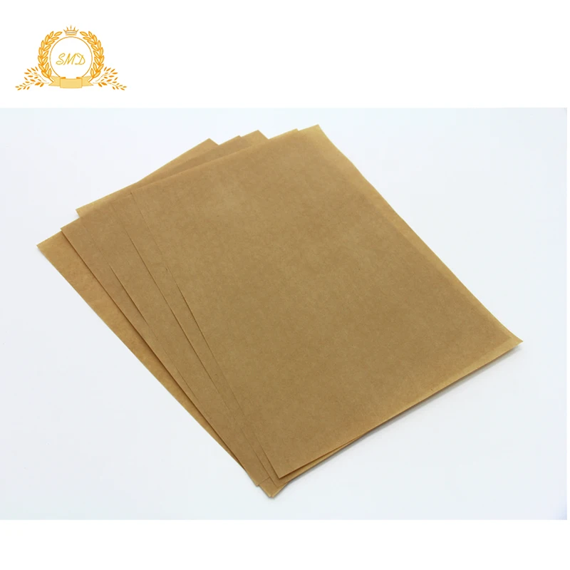 Unbleached Double Sided Silicone Paper Sheets - Buy Silicone Paper ...