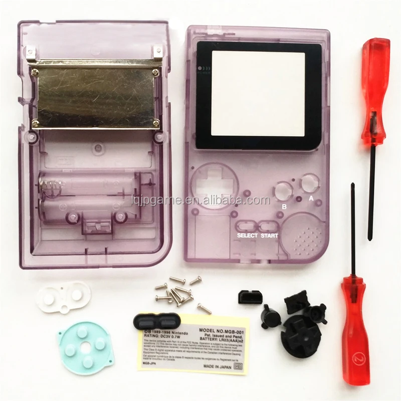 LQJP Shell for Gameboy Pocket Replacement Housing Shell Screen for GBP for Gameboy Pocket