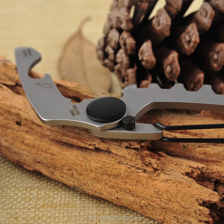 Full Stainless Steel Key Chain Multi Tool Edc Kit Carabiner Keychain