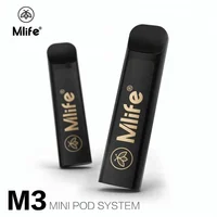 

new production 2018 all-in-one disposable Mlife M3 vape pod system