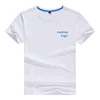 Wholesale Man and women soft 95 Cotton 5 Spandex T Shirts Tall Plain white Tshirts Solid Color
