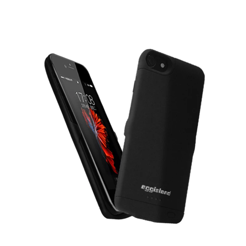 

For iPhone 4.7 inch 5000mAh Battery Charger Case Power bank Case for iPhone 6/6S/7/8, Black