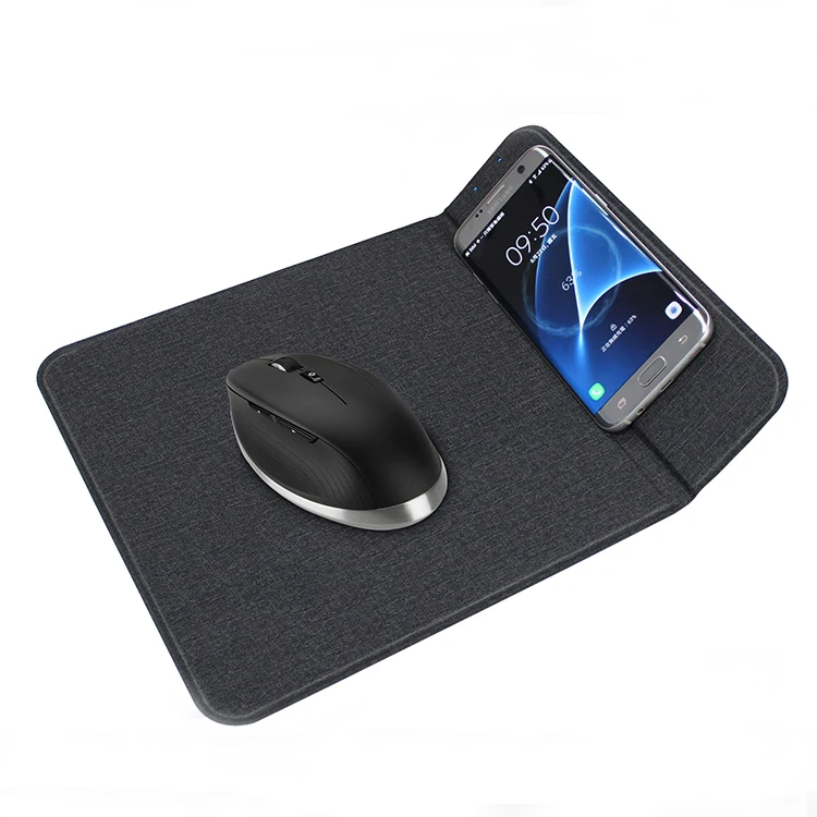 10W Fsat Foldable Wireless Mouse Pad Charger