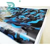 Snow Blue Black Camouflage Vinyl Car wrap film pellicola Camo Car Sticker truck boat Wrap air Bubble Free 1.52x10m(5x32ft)