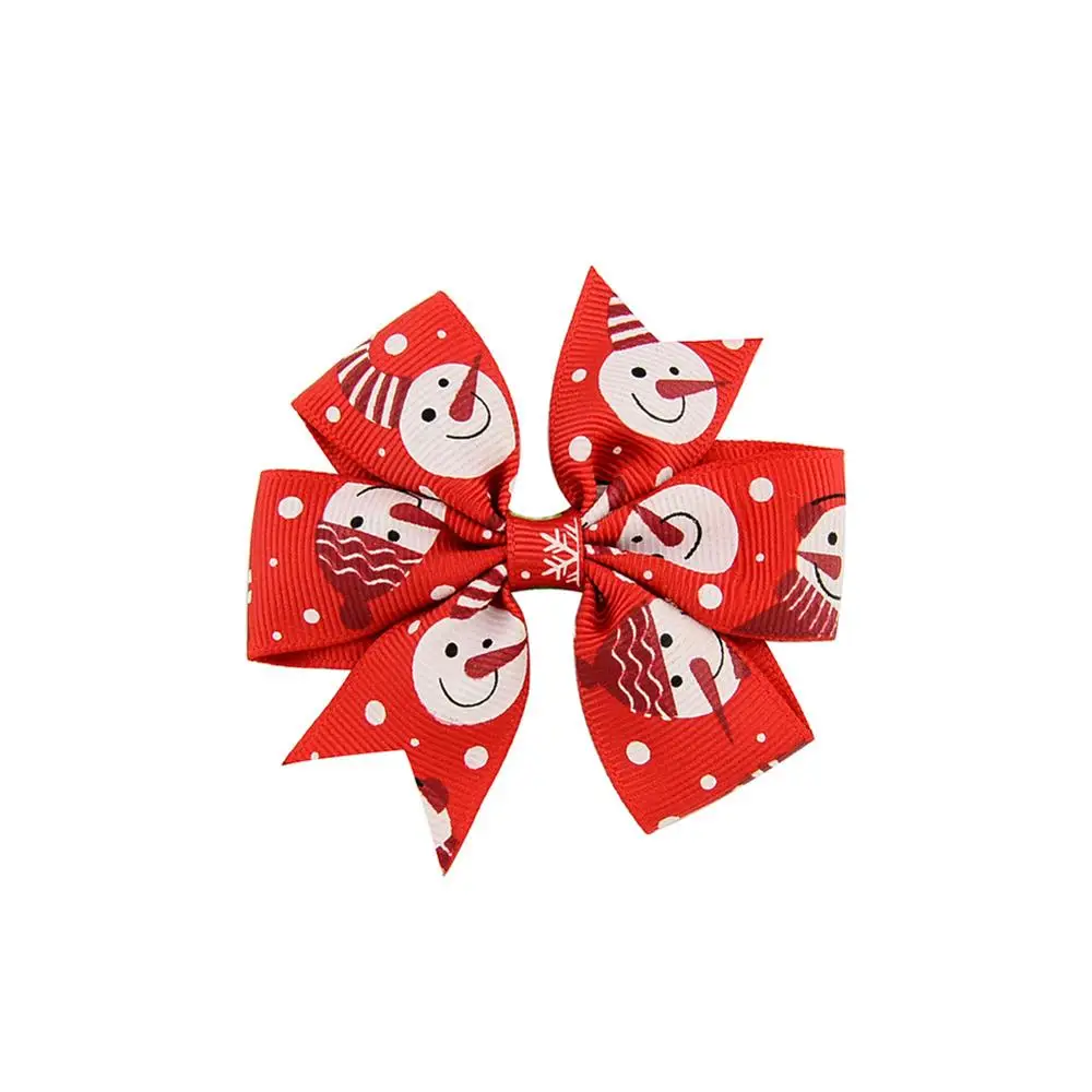 

Free shipping latest design Hair Bows Clips For Christmas Party Kids Hair Decoration Lovely Bowtie Hairpins, Picture