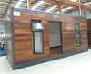 low cost economical modular Kit wood cladding 20ft container home