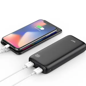 20000mAh Dual USB Power Bank Digital Display