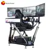 Other amusement park products 3d car driving 6dof racing simulator arcade game machine 3 screen racing car simulator for racing