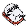 High Quality Bulk Cheap Embroidered Custom Woven Patch Silk Screen Patch