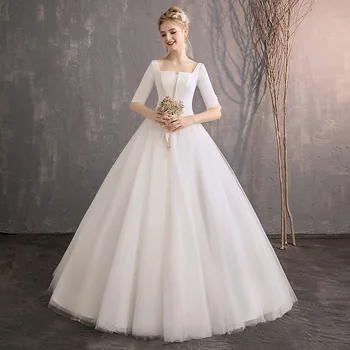 bridal gowns with sleeves