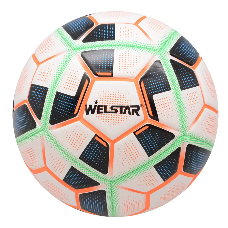 Machine Stitched Soccer Ball 12 Panels Embossed Printing Custom Logo And Design Good Quality