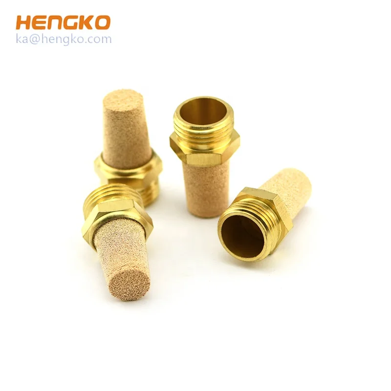 
Sintered porous copper new stainless steel car motorcycle pneumatic air exhaust silencer 