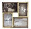 hot sale 3d Deep wood combine free stand Shadow Box picture frame set