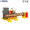 4 aixs 5 axis 6 axis cnc plasma tube and pipe bevel groove hole edge shapes profile cutting machine