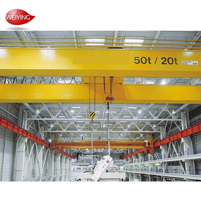 China 30t Double Girder Overhead Bridge Crane Manufacturers and Suppliers Customized Products
