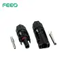 Easy operation ip67 2-pin dc plug t connector