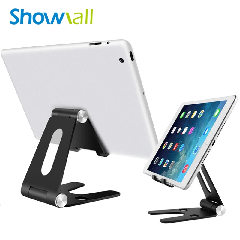Amazon best price new products universal tablet pc holder tabletop foldable mobile phone tablet stand metal non slip