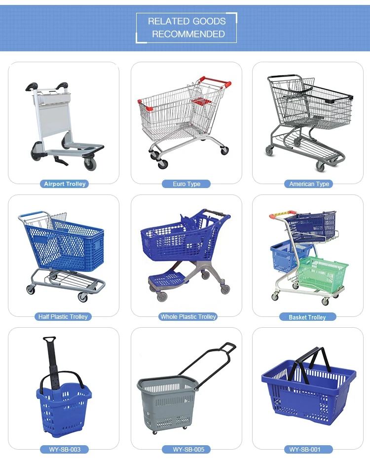 Canadian Style Supermarket Shopping Trolley Cart Buy Market Trolley