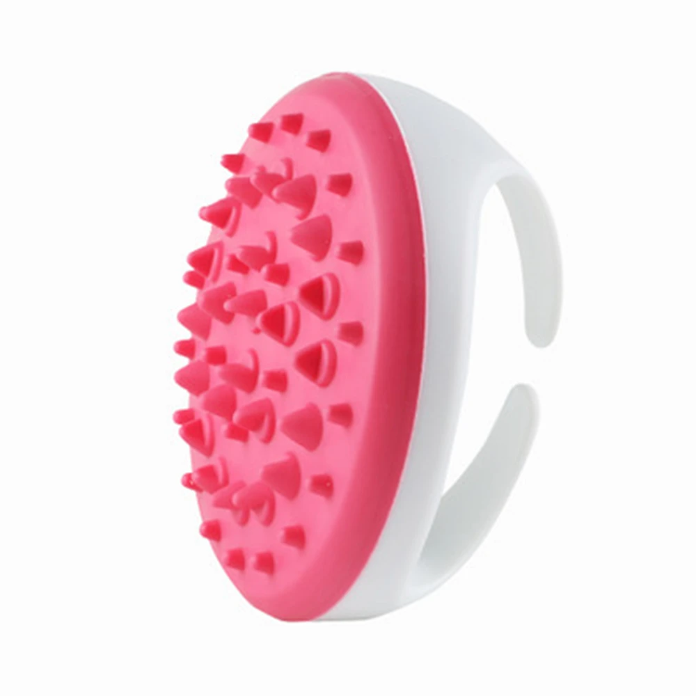 

Portable Silicone Bath Body Brush Tighten Skin Remove Toxins Increase Circulation Anti-cellulite Body Massage Brush Plastic Soft, Pink / blue / green