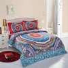 cheap family size print 3d bedding set