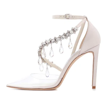 transparent jelly sandals