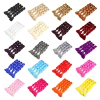 

24 Inch 80g Per Pieces Pure Color Kanekalon Jumbo Hair Braiding Best Quality High Temperature Fiber Crochet Braids Hair