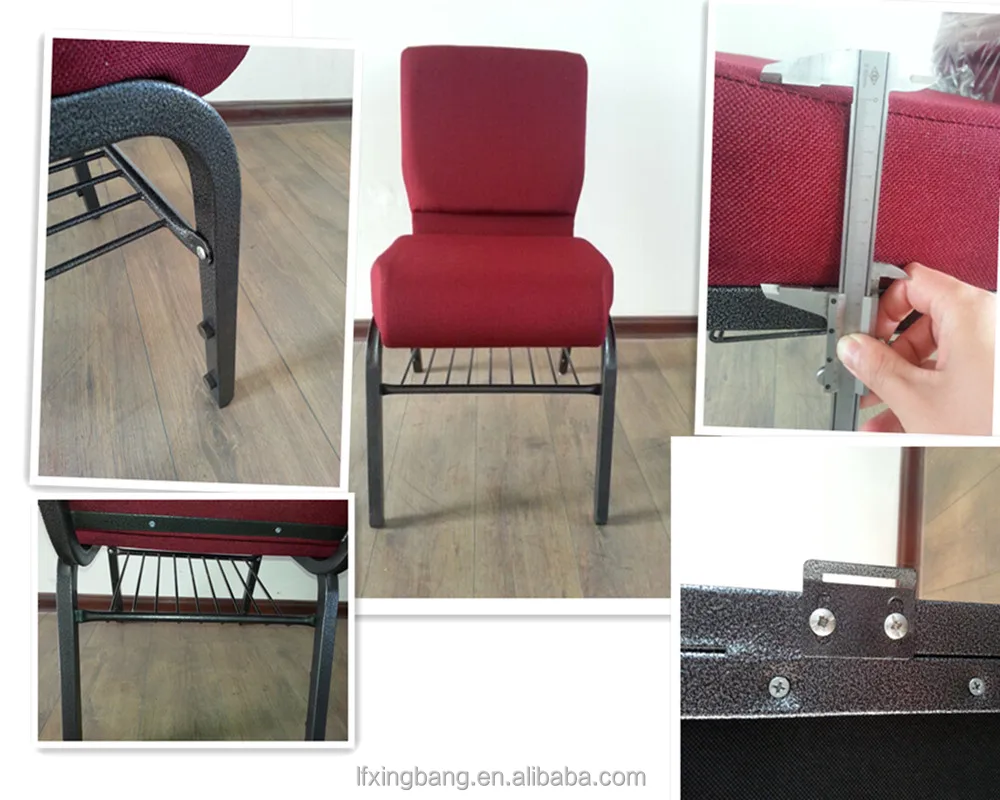 
Manufacture wholesale interlocking church chairs 