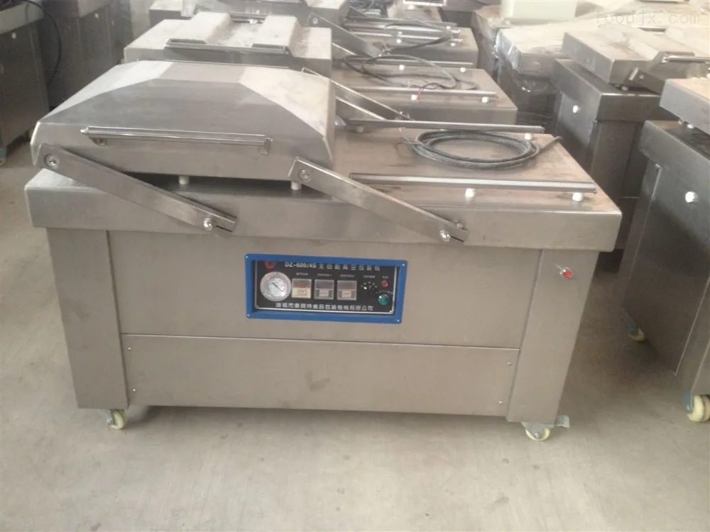 DC-500D China supplier high quality Double Chamber Vacuum Packing Machine For Meat/Beef/Tofu/Mushroom/Chicken