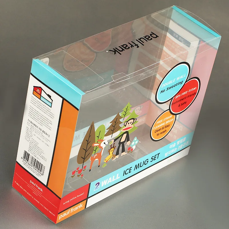 Custom Clear Pvc/pet Plastic Box Protectors Wholesale,Clear Plastic Box