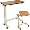 SKH201-4 Adjustable Hospital Overbed Table With Wheels For Patient