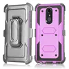 High impact hybrid belt clip mobile phone shell for lg stylo 4, for lg stylo 4 case mobile phone
