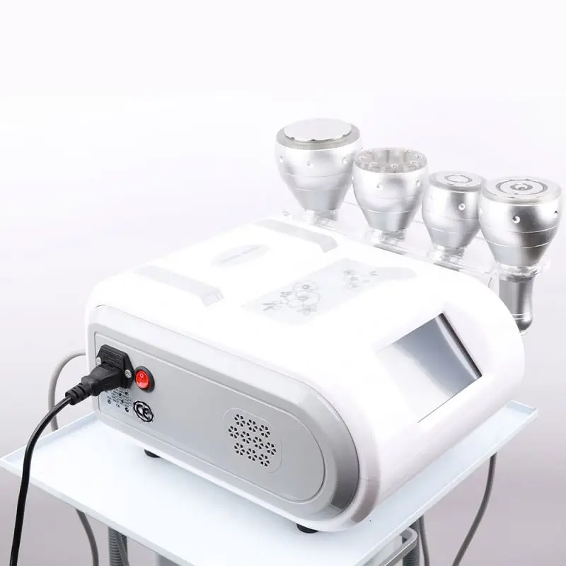 

40k ultrasonic skin tightening cavitation slimming radiofrequency beauty equipment, White