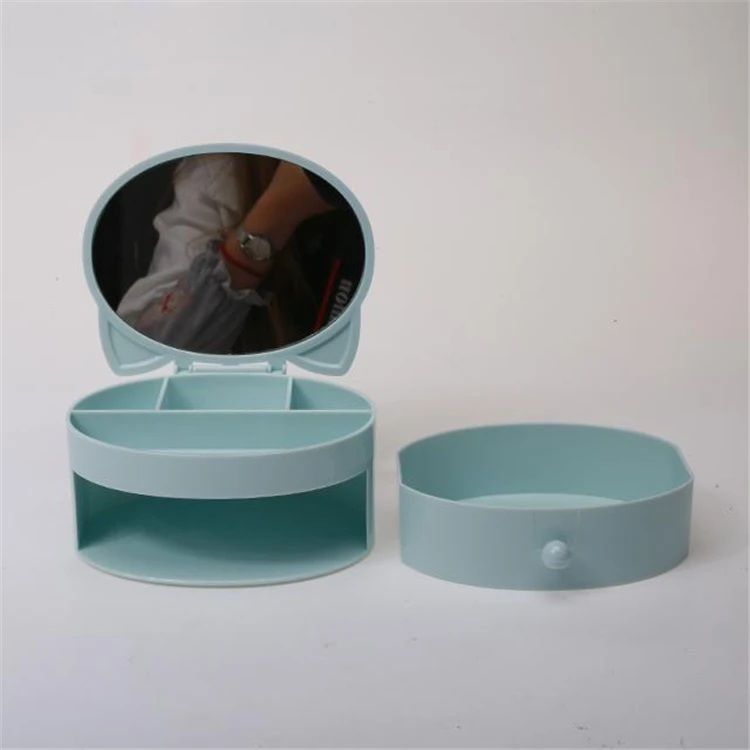 轻松携带化妆化妆品储物盒镜盒 - buy 镜子盒,化妆化妆品储物盒,塑料