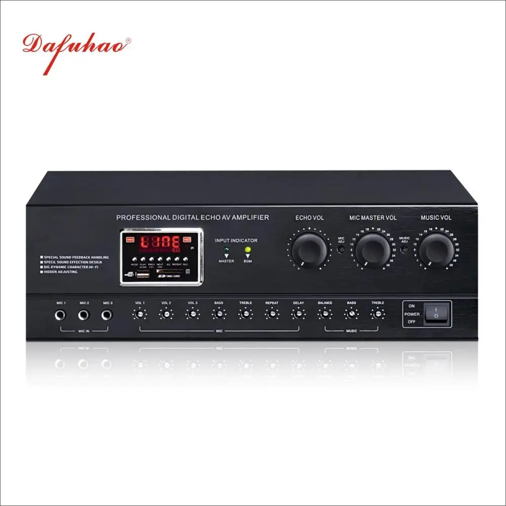 USB Bluetooth 150w Mixing Audio Karaoke Power Amplifier Professional