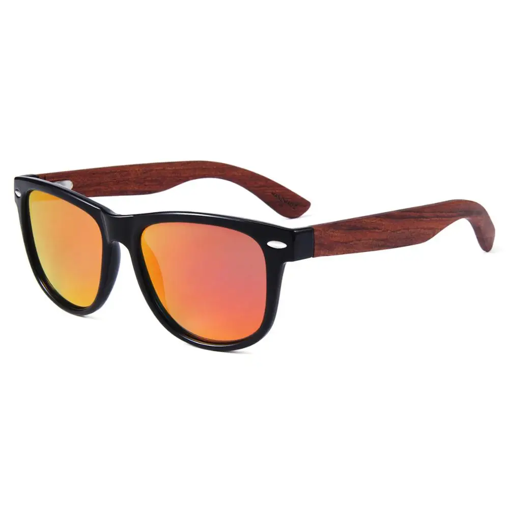 

new arrivals 2018 UV400 polarized lens wood temple sun glasses sunglasses