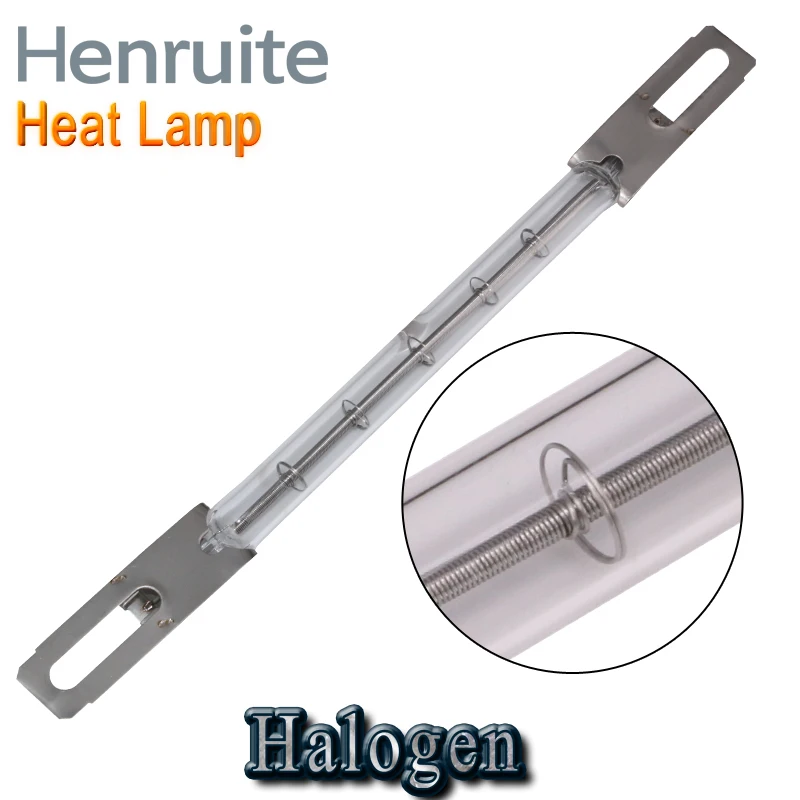 
infrared heating lamp plastic bottle blowing machine heating system 1000w halogen heat lamp clear quartz tube 