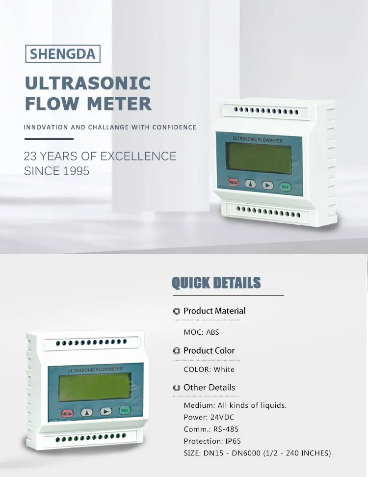 Diy Module Ultrasonic Flow Meter Sensor For Water Flow Meter Buy