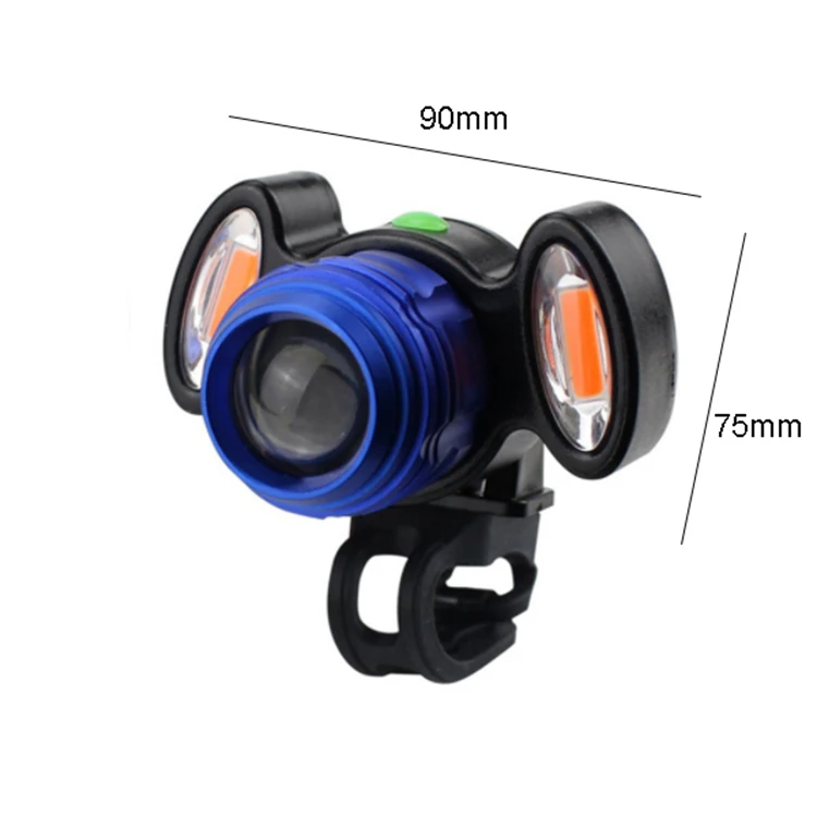 Bike Front Light 4 Modes Usb Charging