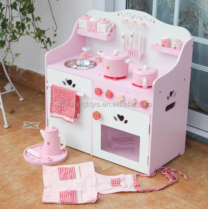 
Japanese hot-selling wooden kids kitchen toy sets 