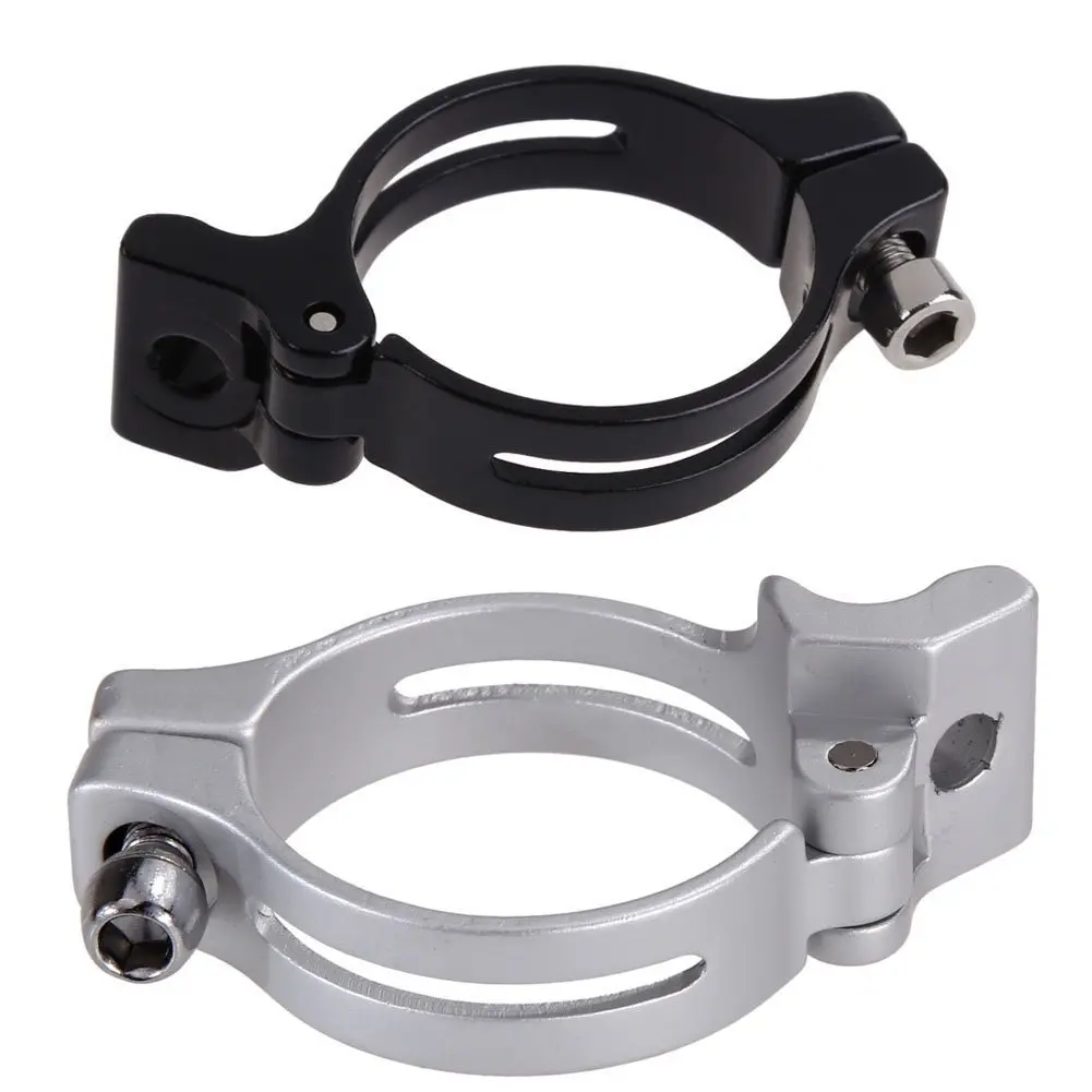 Silver Origin8 MaxFit 31.8mm Bike Braze-On Front Derailleur Adapter