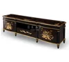 Wall Tv Unit Tv Showcase image Designs Black Lacquer Tv Stand Teak Cd Rack