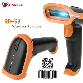 Rd S8 Nouvelle Arrivée Portable Longue Portée Avec Mémoire 24g Récepteur Sans Fil 2d Scanner De Code Barres Buy Scanner De Codes à Barres