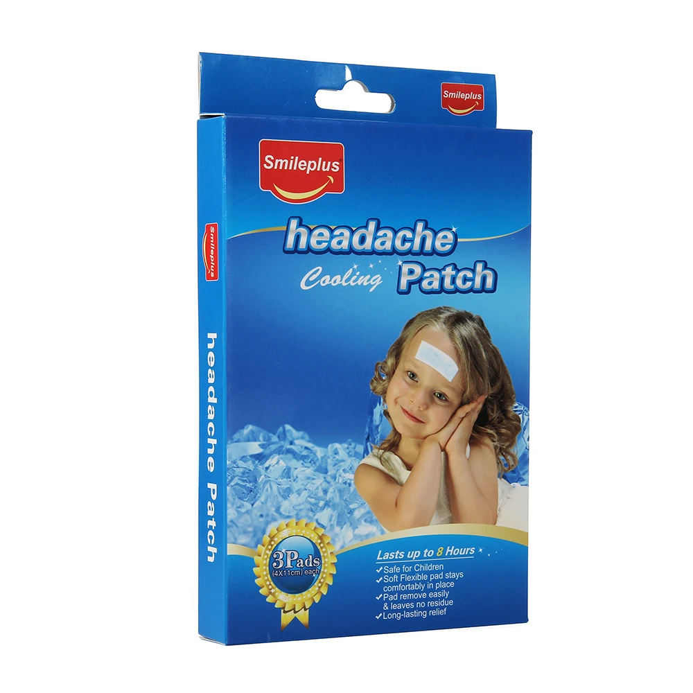 headache cooling patches