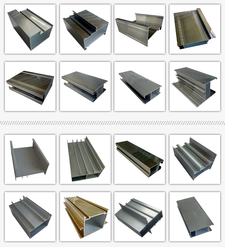Wholesale aluminum sliding window door track channel profile