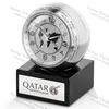 High end Turning navigator World Time Indicator award trophy Globetrotter desk clock