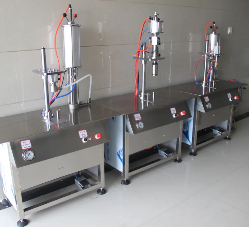 Cjxh1600b Semiautomatic Spray Paint Color Aerosol Can Filling Machine