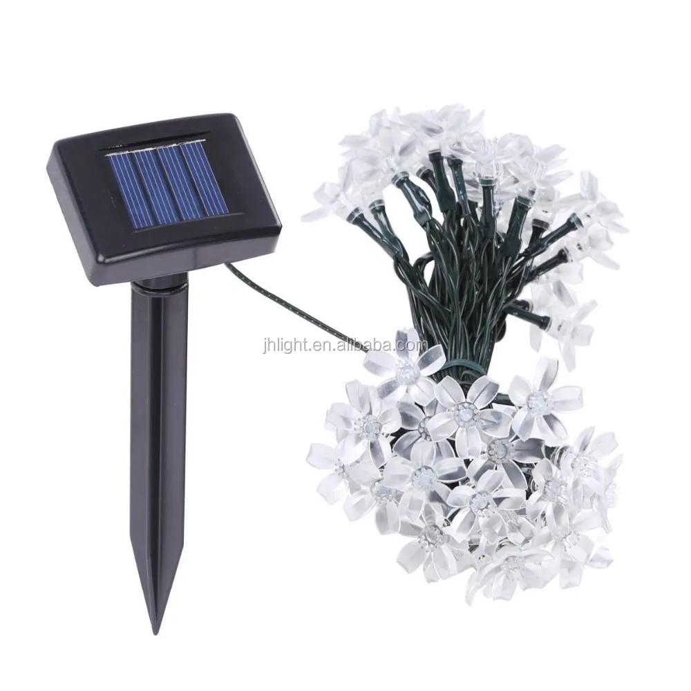 Ucharge De Fibra Óptica Mariposa Solar Cadena Luz 12 Led Luces De