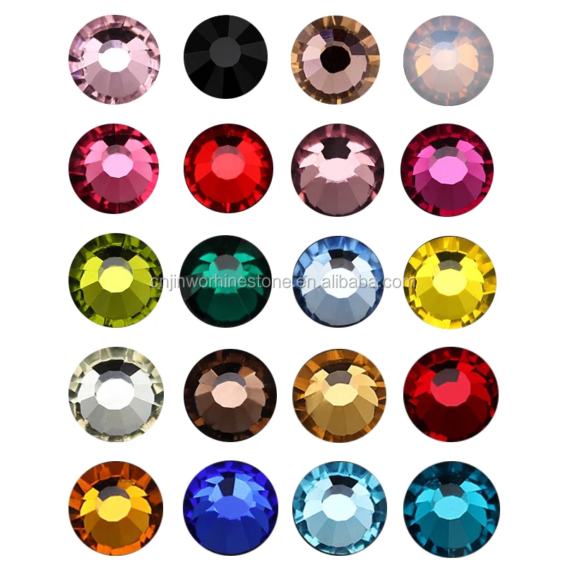 
Extremely Shinny Best Quality Crystal Stones Crytal Stones HOTFIX FLATBACK, Non Hot Fix Stones for Garment 