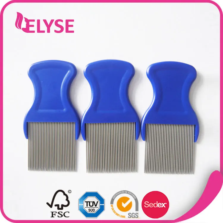 Professional Manufacturer Metal Lice Comb Terminator Lice Comb Steel